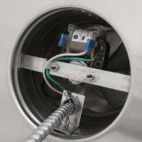 Model AF - 6 - C4 | Aura Fan | 6" Diameter | 4" Tall Collar | Flat Flange | CFM: 120 - Active Ventilation Products