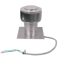 Model AF - 6 - C6 | Aura Fan | 6" Diameter | 6" Tall Collar | Flat Flange | CFM: 120 - Active Ventilation Products