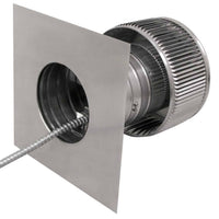 Model AF - 6 - C6 | Aura Fan | 6" Diameter | 6" Tall Collar | Flat Flange | CFM: 120 - Active Ventilation Products