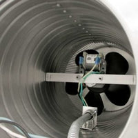 Model AF - 8 - C12 - CMF | Aura Fan | 8" Diameter | 12" Tall Collar | Curb Mount Flange | CFM: 250 - Active Ventilation Products