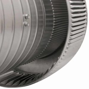 Model AF-8-C12-CMF | Aura Fan | 8" Diameter | 12" Tall Collar | Curb Mount Flange | CFM: 250