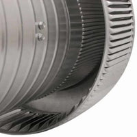 Model AF - 8 - C12 - CMF | Aura Fan | 8" Diameter | 12" Tall Collar | Curb Mount Flange | CFM: 250 - Active Ventilation Products