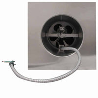Model AF - 8 - C12 | Aura Fan | 8" Diameter | 12" Tall Collar | Flat Flange | CFM: 250 - Active Ventilation Products