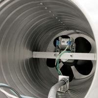 Model AF - 8 - C12 | Aura Fan | 8" Diameter | 12" Tall Collar | Flat Flange | CFM: 250 - Active Ventilation Products
