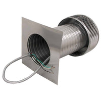 Model AF - 8 - C12 | Aura Fan | 8" Diameter | 12" Tall Collar | Flat Flange | CFM: 250 - Active Ventilation Products