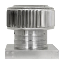 Model AF - 8 - C4 - CMF | Aura Fan | 8" Diameter | 4" Tall Collar | Curb Mount Flange | CFM: 250 - Active Ventilation Products