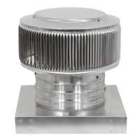 Model AF - 8 - C4 - CMF | Aura Fan | 8" Diameter | 4" Tall Collar | Curb Mount Flange | CFM: 250 - Active Ventilation Products