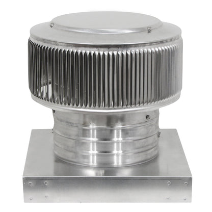 Model AF-8-C4-CMF | Aura Fan | 8" Diameter | 4" Tall Collar | Curb Mount Flange | CFM: 250