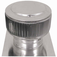 Model AF - 8 - C4 | Aura Fan | 8" Diameter | 4" Tall Collar | Flat Flange | CFM: 250 - Active Ventilation Products