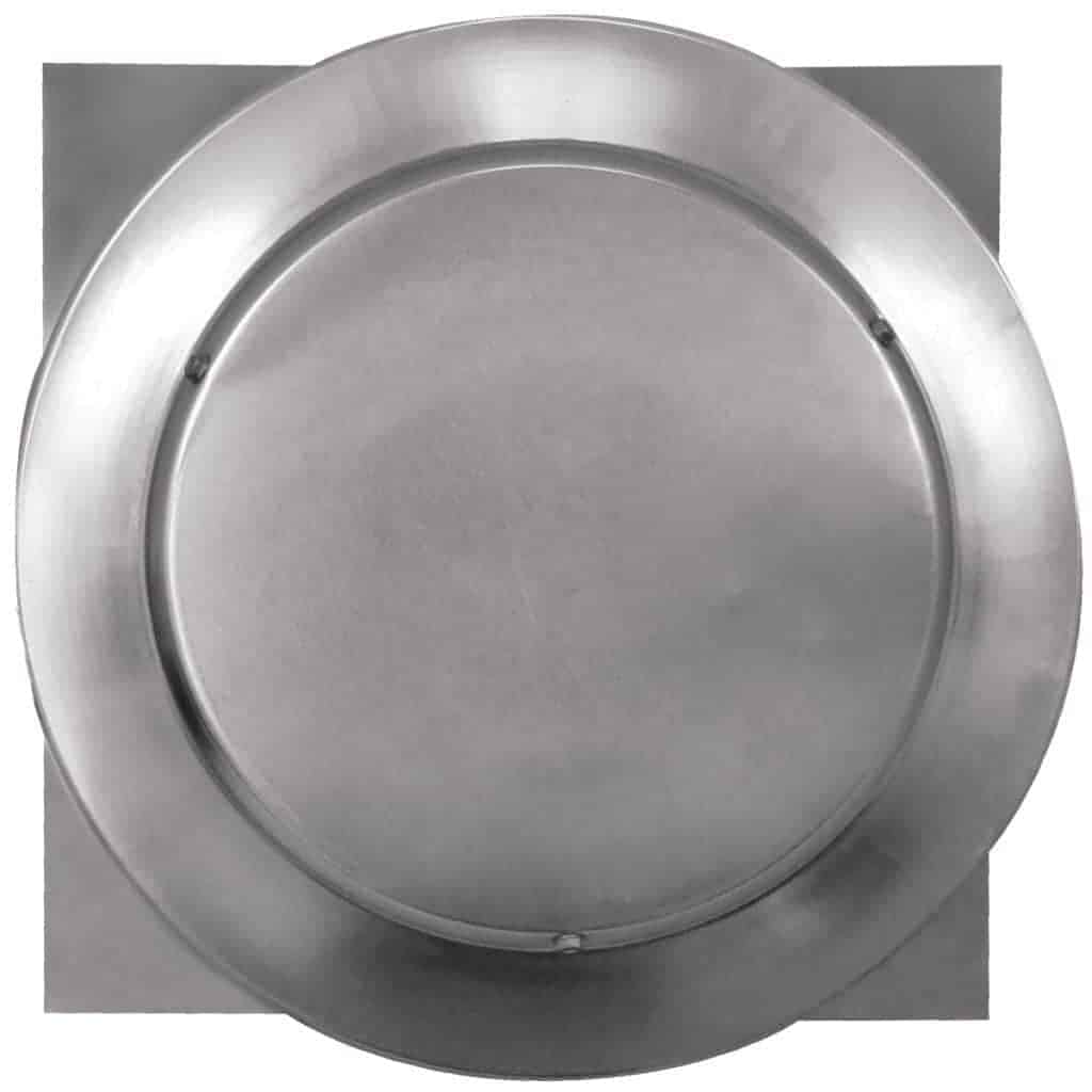 Model AF-8-C4 | Aura Fan | 8" Diameter | 4" Tall Collar | Flat Flange | CFM: 250