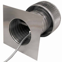 Model AF - 8 - C8 | Aura Fan | 8" Diameter | 8" Tall Collar | Flat Flange | CFM: 250 - Active Ventilation Products