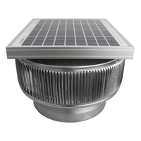 Model ASF - 10 - PVC | Aura Solar Fan | 10" Diameter | PVC Pipe Schedule 40 & 80 - Active Ventilation Products