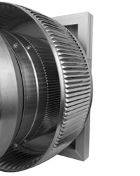 Model ASF - 10 - C8 | Aura Solar Fan | 10" Diameter | 8" Tall Collar | CFM: 524 - Active Ventilation Products