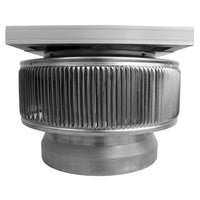 Model ASF - 10 - PVC | Aura Solar Fan | 10" Diameter | PVC Pipe Schedule 40 & 80 - Active Ventilation Products