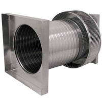 Aura Solar Exhaust Fan 524 CFM | 10" Diameter | 12" Tall Collar | Curb Mount Flange - Active Ventilation Products