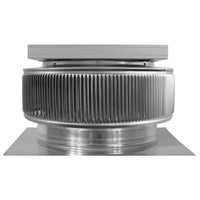 Model ASF - 12 - C2 | Aura Solar Fan | 12" Diameter | 2" Tall Collar | CFM: 740 - Active Ventilation Products