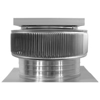 Model ASF - 12 - C4 | Aura Solar Fan | 12" Diameter | 4" Tall Collar | CFM: 740 - Active Ventilation Products