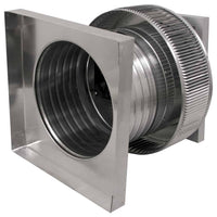Aura Solar Exhaust Fan 524 CFM | 10" Diameter | 6" Tall Collar | Curb Mount Flange - Active Ventilation Products