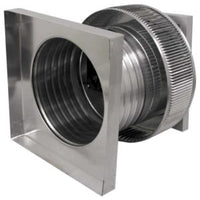 Aura Solar Exhaust Fan 740 CFM | 12" Diameter | 6" Tall Collar | Curb Mount Flange - Active Ventilation Products