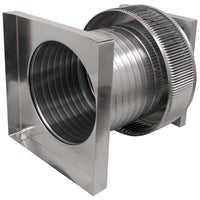 Aura Solar Exhaust Fan 524 CFM | 10" Diameter | 8" Tall Collar | Curb Mount Flange - Active Ventilation Products