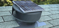 Model ASF - 12 - C2 | Aura Solar Fan | 12" Diameter | 2" Tall Collar | CFM: 740 - Active Ventilation Products
