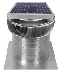 Model ASF - 14 - C12 | Aura Solar Fan | 14" Diameter | 12" Tall Collar | CFM: 1007 - Active Ventilation Products