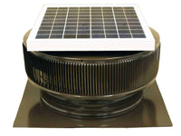 Model ASF - 14 - C2 | Aura Solar Fan | 14" Diameter | 2" Tall Collar | CFM: 1007 - Active Ventilation Products