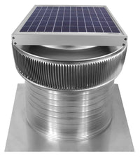 Model ASF - 14 - C8 | Aura Solar Fan | 14" Diameter | 8" Tall Collar | CFM: 1007 - Active Ventilation Products
