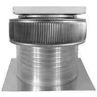 Model ASF - 14 - C8 | Aura Solar Fan | 14" Diameter | 8" Tall Collar | CFM: 1007 - Active Ventilation Products