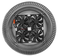 Model ASF - 14 - C12 | Aura Solar Fan | 14" Diameter | 12" Tall Collar | CFM: 1007 - Active Ventilation Products
