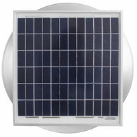 Model ASF - 14 - C6 | Aura Solar Fan | 14" Diameter | 6" Tall Collar | CFM: 1007 - Active Ventilation Products
