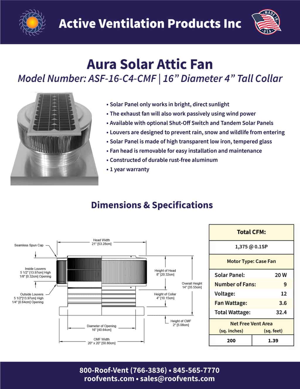 Specifications