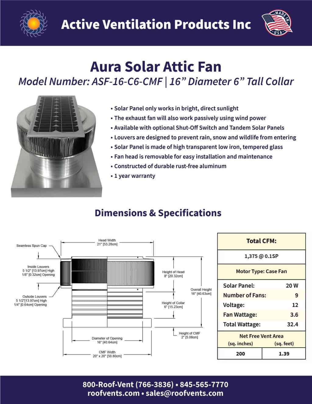 Specifications