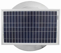 Model ASF - 16 - C6 | Aura Solar Fan | 16" Diameter | 6" Tall Collar | CFM: 1375 - Active Ventilation Products