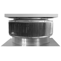Model ASF - 18 - C2 | Aura Solar Fan | 18" Diameter | 2" Tall Collar | CFM: 1740 - Active Ventilation Products