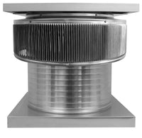 Aura Solar Exhaust Fan 1,740 CFM | 18" Diameter | 8" Tall Collar | Curb Mount Flange - Active Ventilation Products