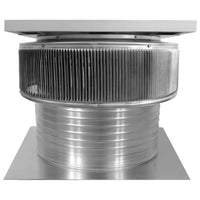 Model ASF - 18 - C8 | Aura Solar Fan | 18" Diameter | 8" Tall Collar | CFM: 1740 - Active Ventilation Products