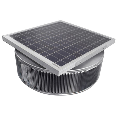 Model ASF-18-RF | Aura Solar Attic Fan | 18" Diameter | Roof Turbine Retrofit