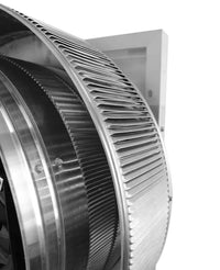 Model ASF - 18 - C12 | Aura Solar Fan | 18" Diameter | 12" Tall Collar | CFM: 1740 - Active Ventilation Products