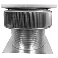Model ASF - 20 - C12 | Aura Solar Fan | 20" Diameter | 12" Tall Collar |CFM: 2029 - Active Ventilation Products