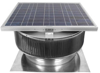 Model ASF - 20 - C4 | Aura Solar Fan | 20" Diameter | 4" Tall Collar |CFM: 2029 - Active Ventilation Products