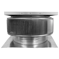 Model ASF - 20 - C4 | Aura Solar Fan | 20" Diameter | 4" Tall Collar |CFM: 2029 - Active Ventilation Products