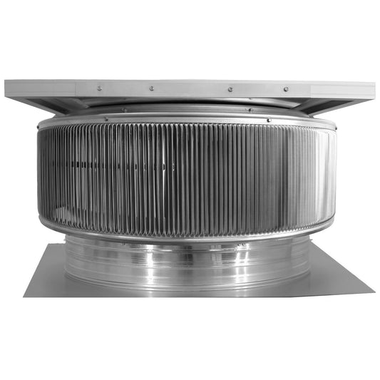 Model ASF-24-C2 | Aura Solar Fan | 24" Diameter | 2" Tall Collar | CFM: 2971