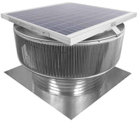 Model ASF - 24 - C6 | Aura Solar Fan | 24" Diameter | 6" Tall Collar | CFM: 2971 - Active Ventilation Products