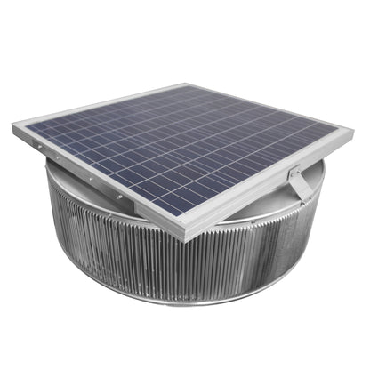 Model ASF-24-RF | Aura Solar Attic Fan | 24" Diameter | Roof Turbine Retrofit