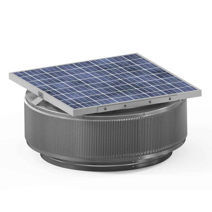 Model ASF-24-RF | Aura Solar Attic Fan | 24" Diameter | Roof Turbine Retrofit