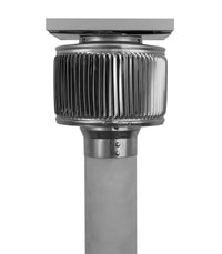 Model ASF - 3 - PVC | Aura Solar Fan | 3" Diameter | PVC Pipe Schedule 40 & 80 - Active Ventilation Products
