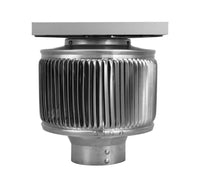 Model ASF - 3 - PVC | Aura Solar Fan | 3" Diameter | PVC Pipe Schedule 40 & 80 - Active Ventilation Products