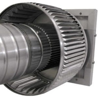 Model ASF - 4 - C12 | Aura Solar Fan | 4" Diameter | 12" Tall Collar | CFM: 91 - Active Ventilation Products