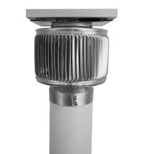 Model ASF - 4 - PVC | Aura Solar Fan | 4" Diameter | PVC Pipe Schedule 40 & 80 - Active Ventilation Products